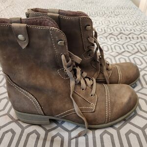 Cobb Hill By Rockport Sz 11 Brown Lace-Up Boots